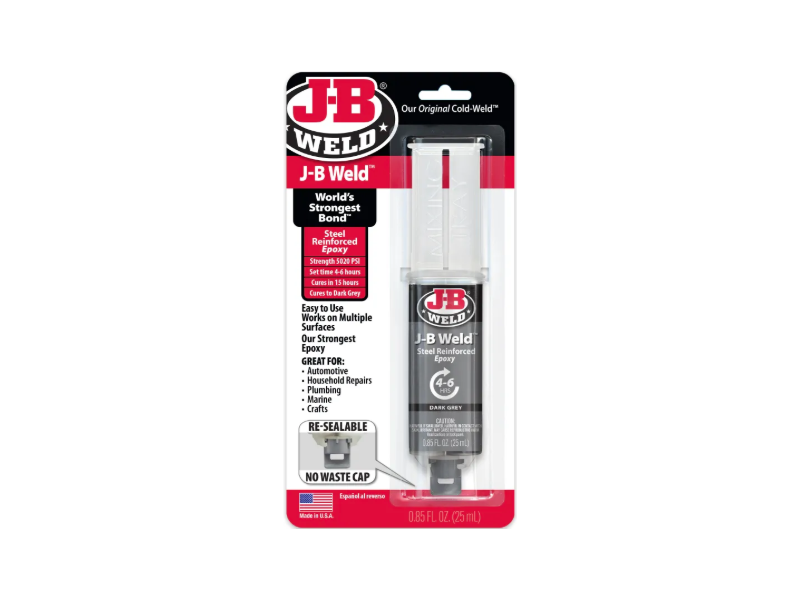 J-B Weld Steel Cold Weld extra erős hőtűrő epoxy 25 ml.