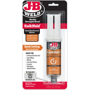 J-B Weld Kwik Weld Steel Epoxy 25 ml.