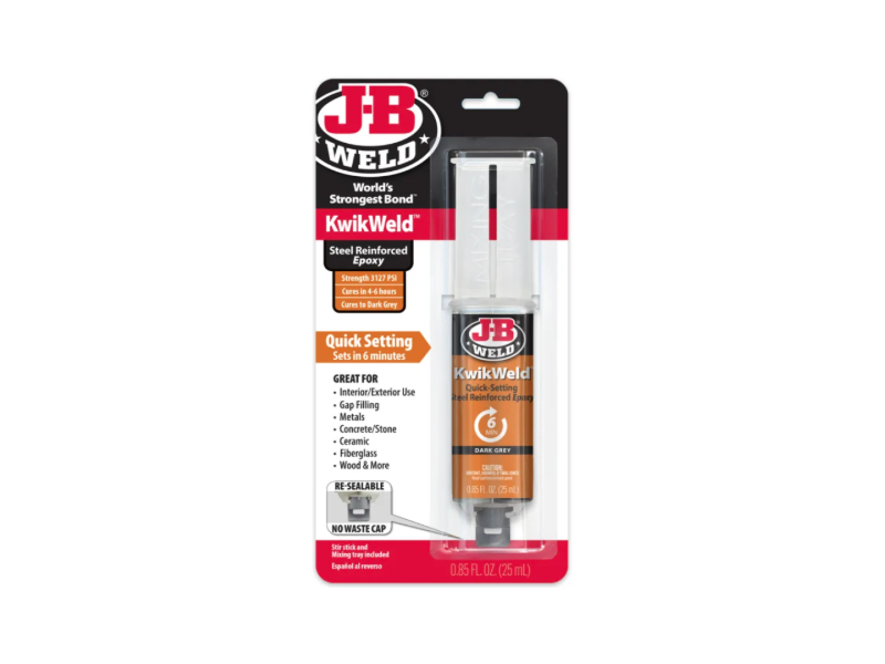 J-B Weld Kwik Weld Steel Epoxy 25 ml.