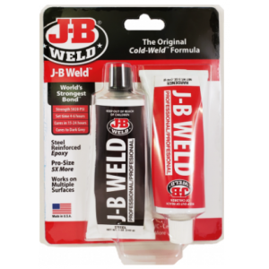 J-B Weld Steel Cold Weld extra erős hőtűrő epoxy 283,3 g.