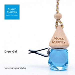Marco Martely Great Girl Luxury Autó Illatosító